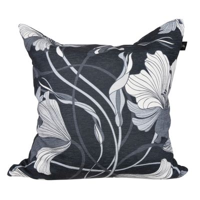 Lilly grey-blue pillow case