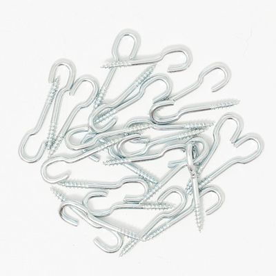 Hook for curtain wire