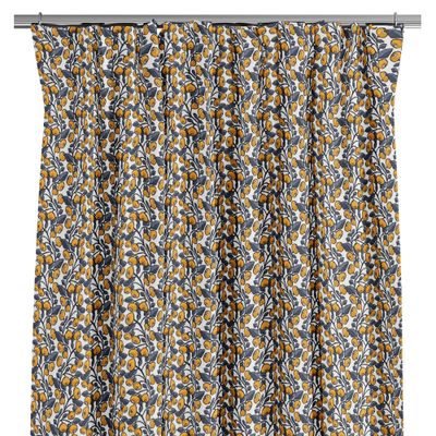 Ris yellow curtains - 240cm