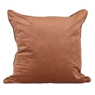 Anna  brandy brown pillow case