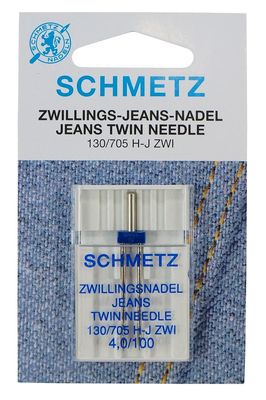 Schmetz twin needle Jeans