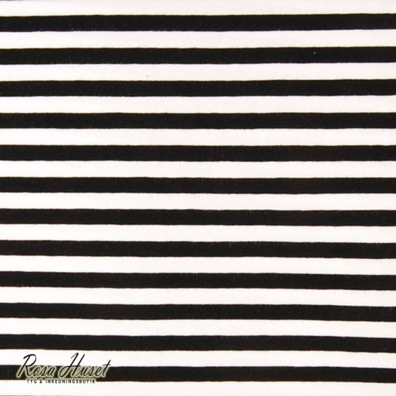 Stripe trikå svart