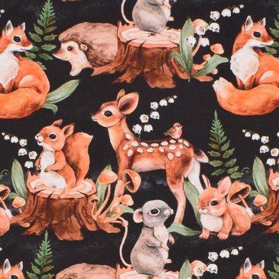 Lily of the valley, Bambi, Fox black jersey