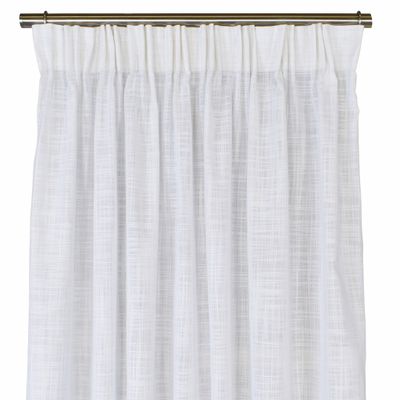 Norrsken white curtains