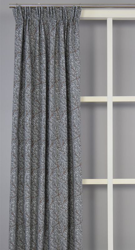 Ramas grå-ljusgrå gardiner