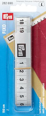 Measuring tape 150cm self-adhesive