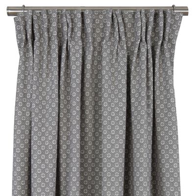 Trine grey curtain