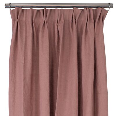 Sabina pink curtain lenght