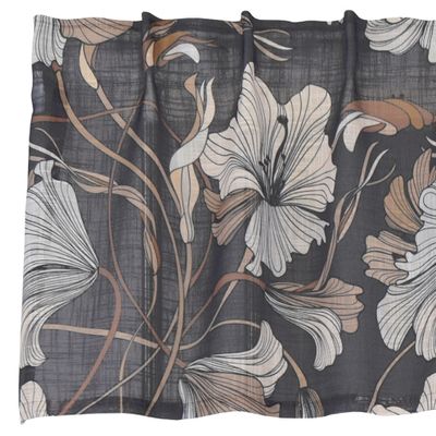 Lilly brown valance