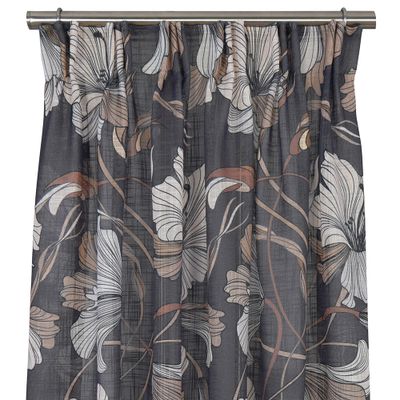 Lilly brown curtain
