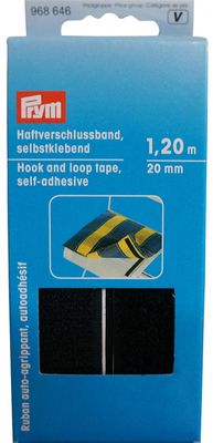Velcro self-adhesive black