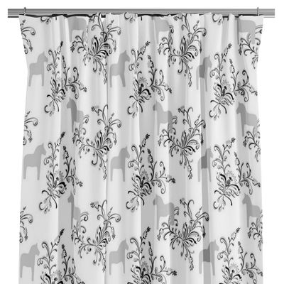 Kurbits silver curtains - 240cm