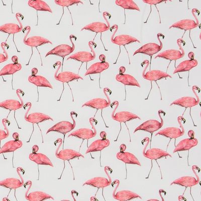 Flamingos offwhite trikå