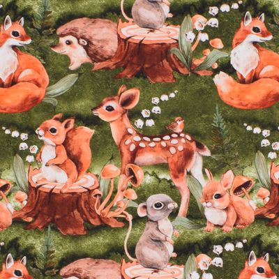 Lily of the valley, Bambi, Fox green jersey