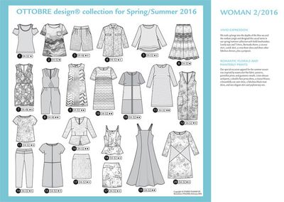 Ottobre design women fashion 2/2016 - rosahuset.com
