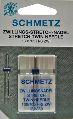 Tvillingnål stretch 2,5mm