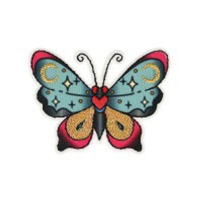 Patch tattoo butterfly no4