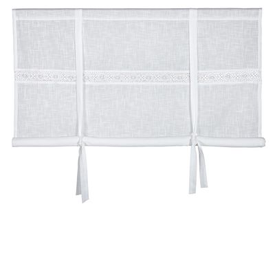 Sanna white blind curtain - 100cm