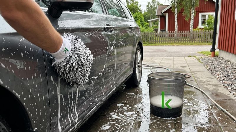Tvätta bilen själv: steg för steg
