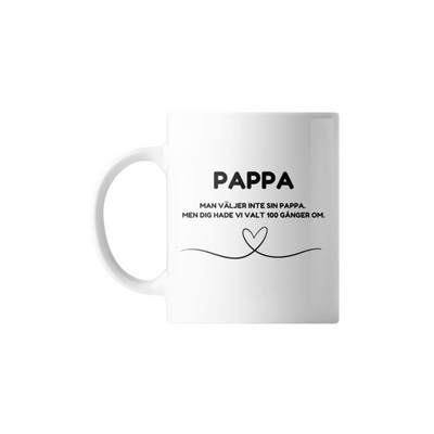 Mamma & Pappa Mugg – “Vi hade valt dig 100 gånger om”