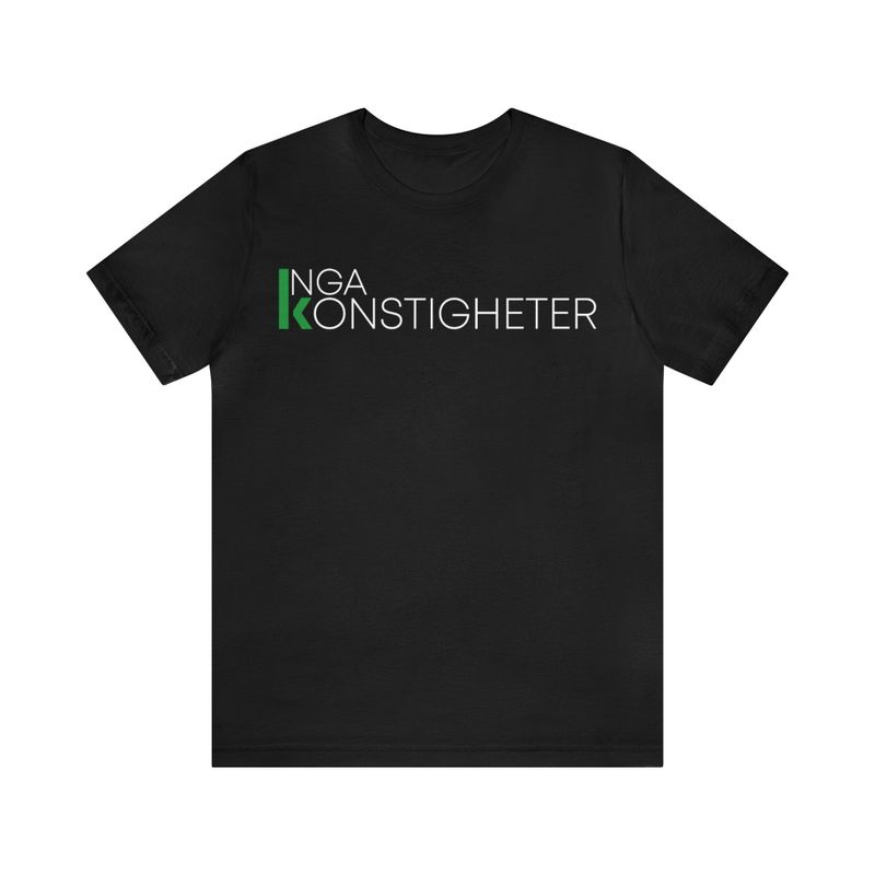 Inga Konstigheter T-shirt Svart