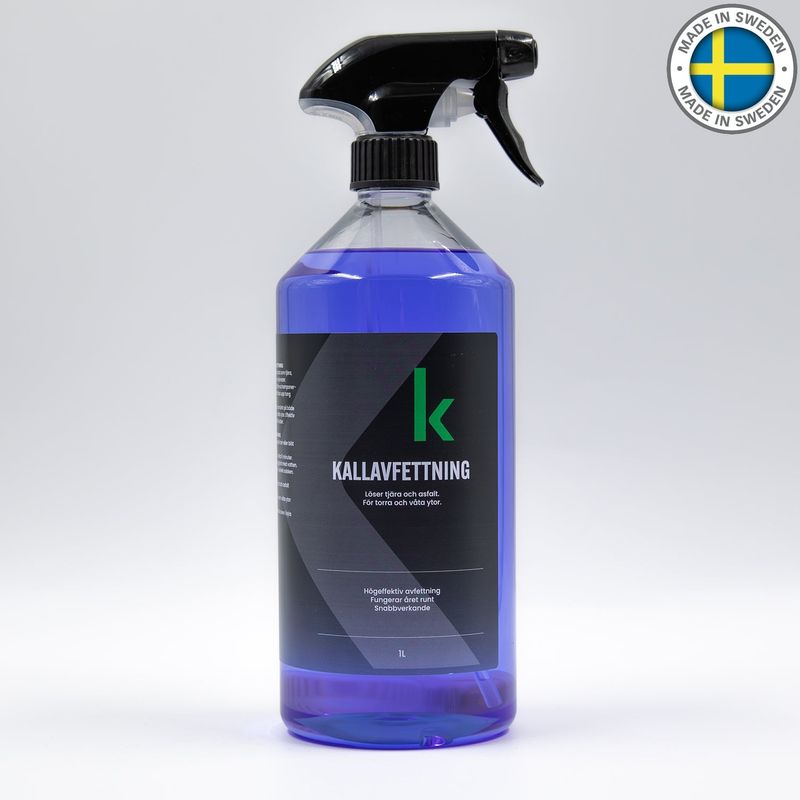 Kallavfettning