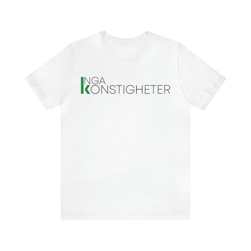 Inga Konstigheter T-shirt Vit