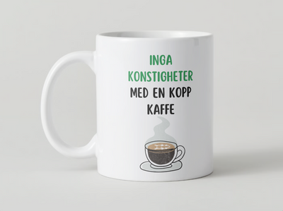 Mugg - Kaffe Inga Konstigheter