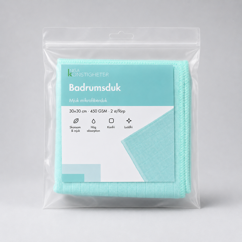 Badrumsduk 2-pack
