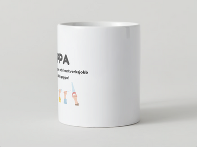 Mugg – Mästare på Pappa- och Hantverksjobb