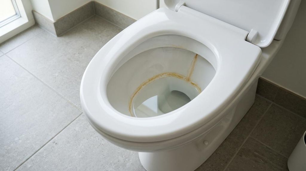 Ta bort kalk och urinsten i toaletten