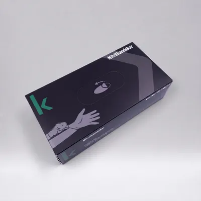 Nitrilhandskar 100-pack i dispenserkartong