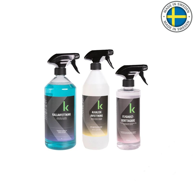 Bilvårdspaket V2 Avfettningspaket