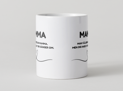 Mamma & Pappa Mugg – “Vi hade valt dig 100 gånger om”