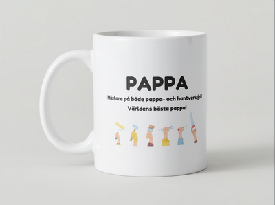 Mugg – Mästare på Pappa- och Hantverksjobb