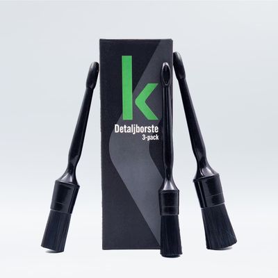 Detaljborste Hård 3-pack