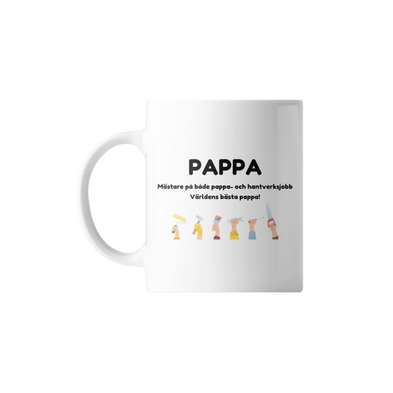 Mugg – Mästare på Pappa- och Hantverksjobb