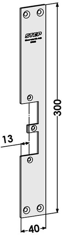 Monteringsstolpe ST9522 plan