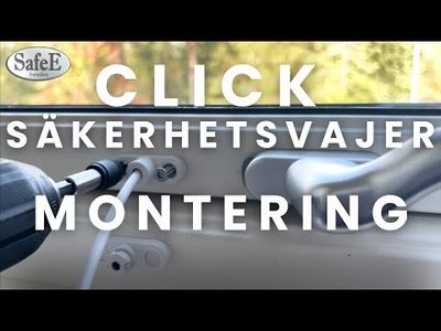 Säkerhetsvajer CLICK 200mm