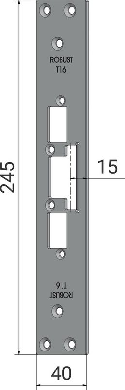 Monteringsstolpe T16