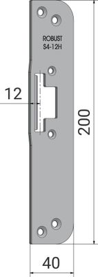 Monteringsstolpe S4-12H