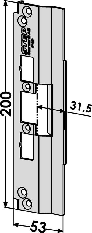 Monteringsstolpe ST4027