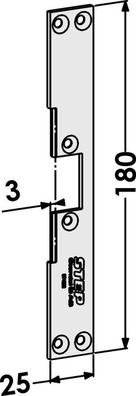 Monteringsstolpe ST4008 plan