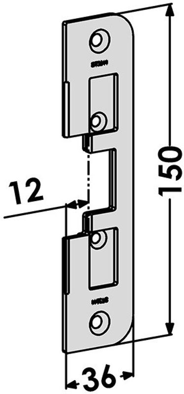 Monteringsstolpe ST3541