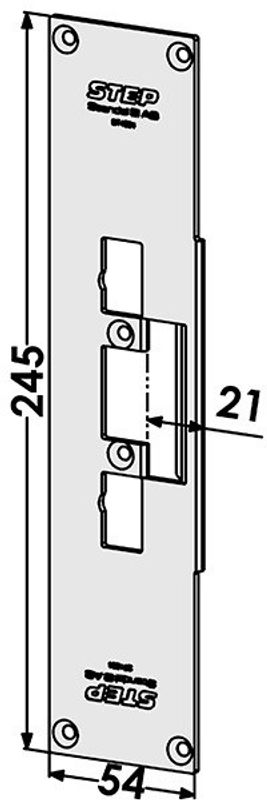 Monteringsstolpe ST4084