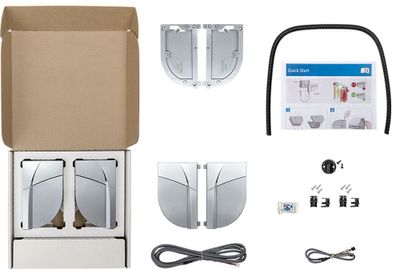 BEA Flatscan 3D kit Dörrsensor vit