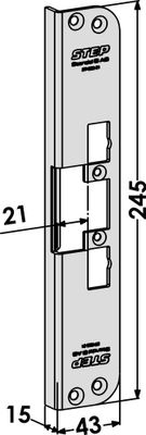 Monteringsstolpe ST4003-21 vinklad