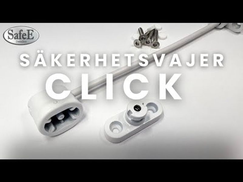 Säkerhetsvajer CLICK 200mm