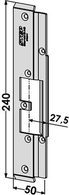 Monteringsstolpe ST9551V