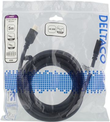 HDMI-kabel 5m svart